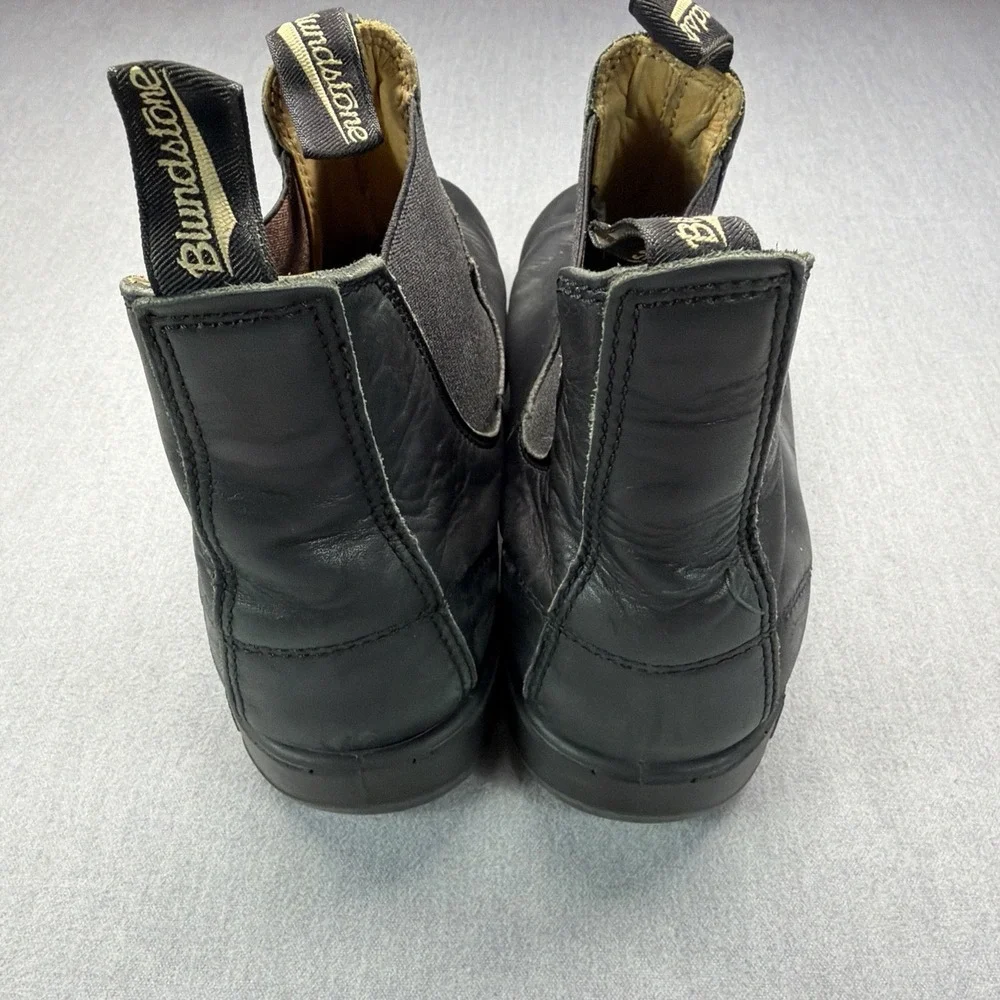 Blundstone Originals Chelsea Boots Black Leather Men's Size US 11